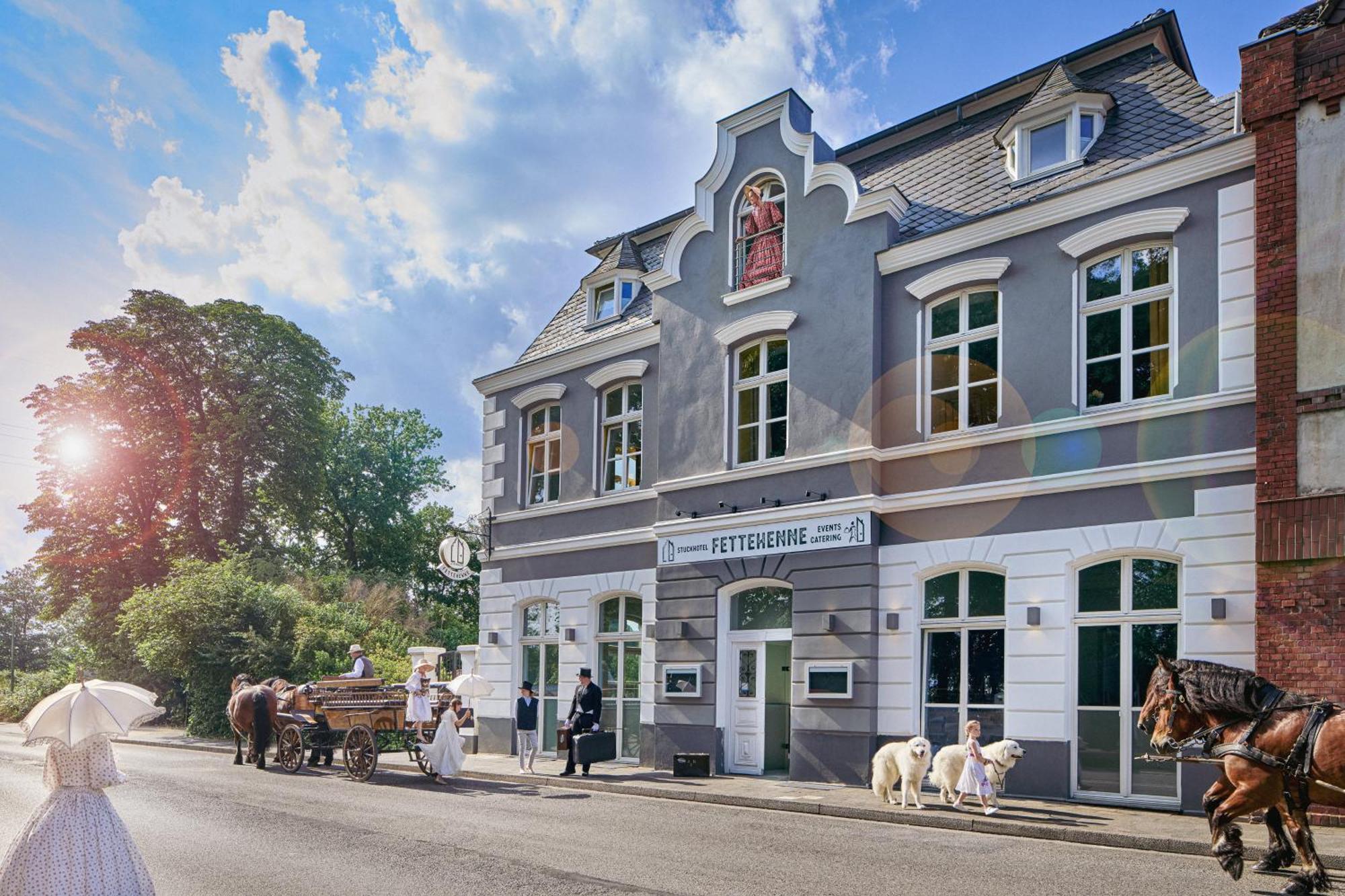 Stuckhotel Fettehenne Ratingen Eksteriør bilde